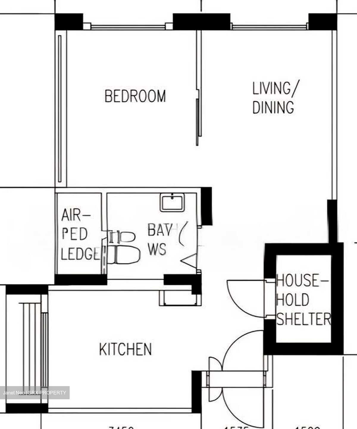 Blk 445A Fernvale Vista (Sengkang), HDB 2 Rooms #588101601